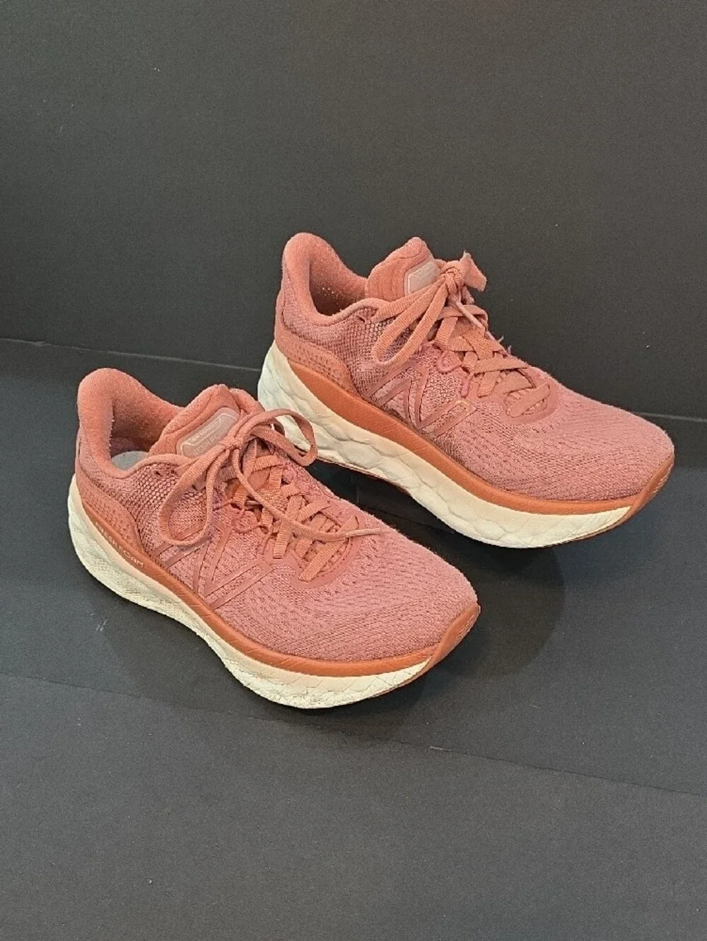 New Balance Fresh Foam X MORE Women's Coral-Pink Running Shoes Size 5.5